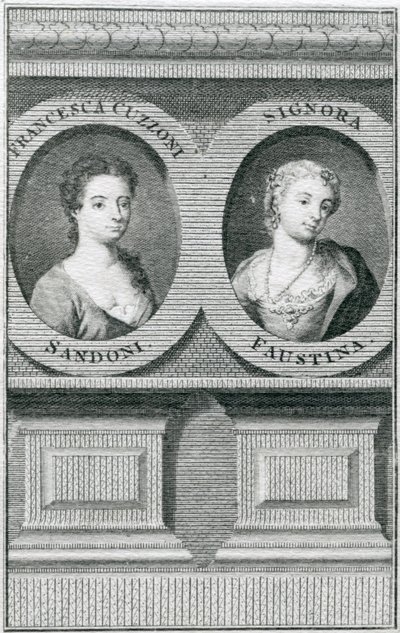 Double Portrait of Francesca Cuzzoni and Faustina Bordoni by Enoch Seeman